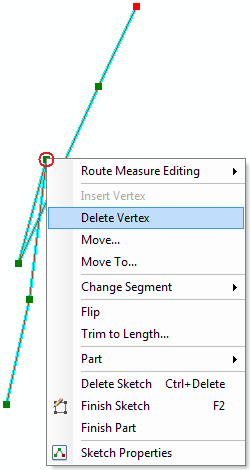 Deleting a vertex
