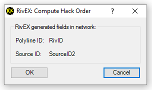 Hack Order Dialog