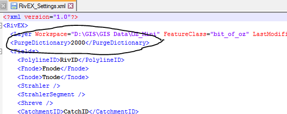 Purge Dictionary Level