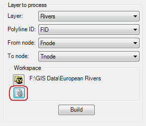 The RivEX settings file button