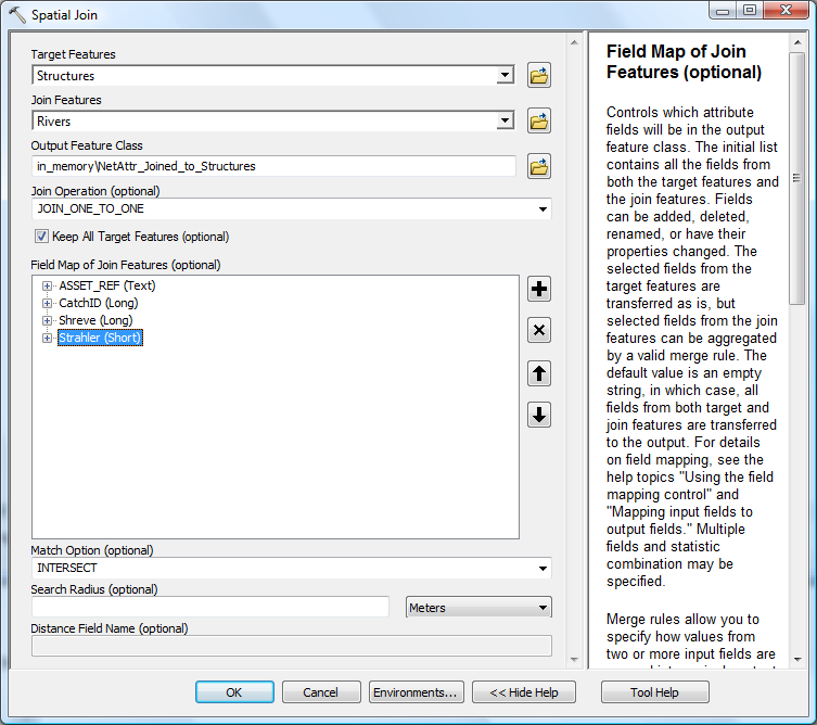 Spatial Join tool