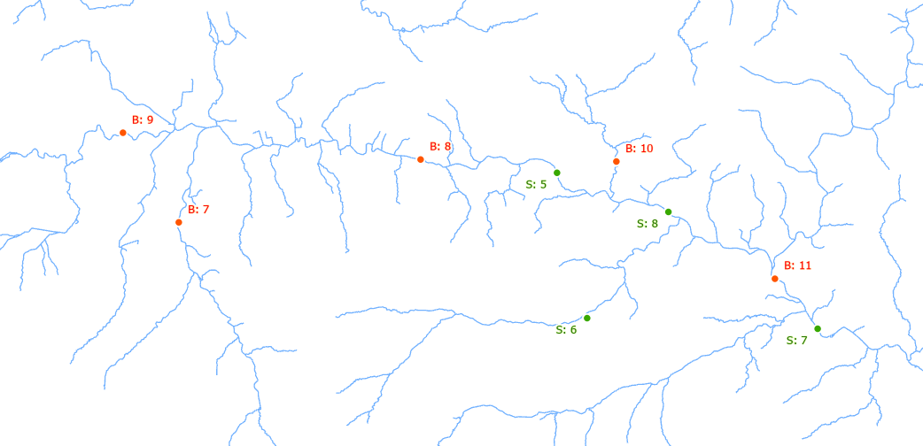 Redds and weirs