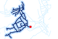 A screen shot showing what an upstream nearby network looks like